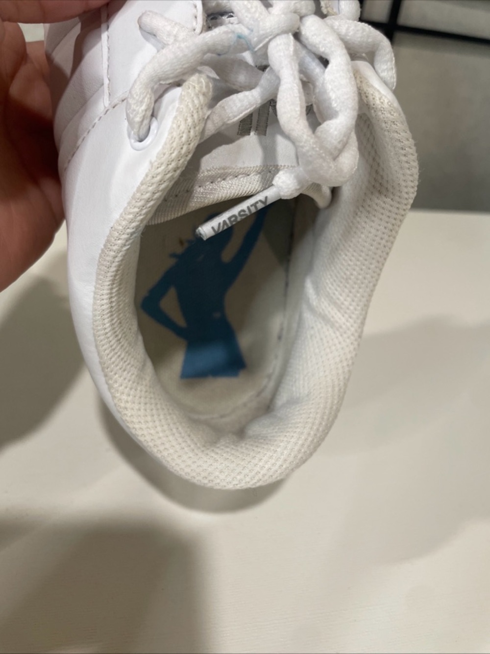 Varsity Cheerleader ll Shoes White Leather Size11 Women’s - Good Condition - Picture 8 of 10